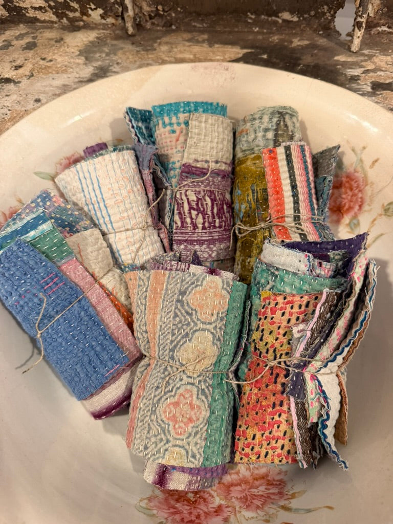 Vintage Kantha Remnant Pack